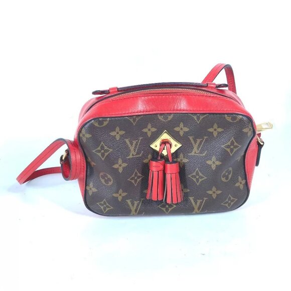 LOUIS VUITTON M43556 Monogram Saintonge Crossbody Pochette 2WAY Shoulder Bag - Picture 1 of 15